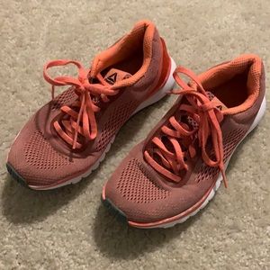 Reebok Pink Running Shoes size 7